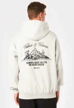 HYDE OVERSIZED HOODIE WASHED GREY
