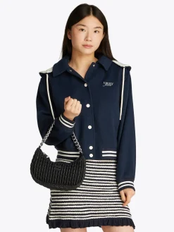 Iconic Denim-Schultertasche