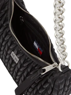 Iconic Denim-Schultertasche