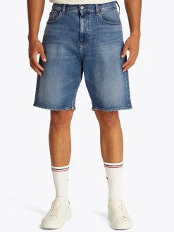 Isaac Relaxed Fit Jeans-Shorts