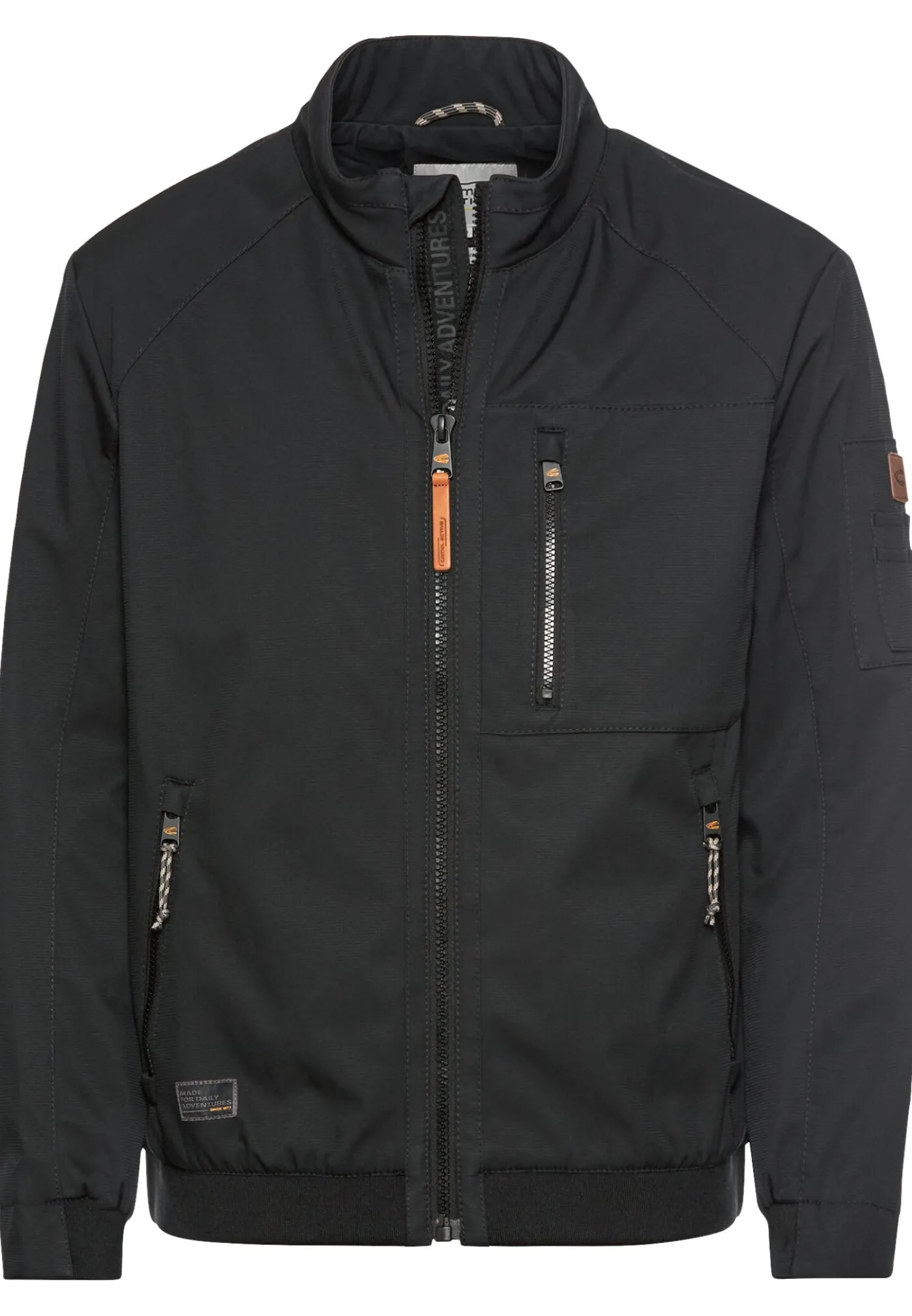 Jacke mit Stehkragen