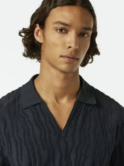 Jacquard Terry Polo