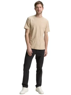 Jacquard T-Shirt mit Palmen-Motiv