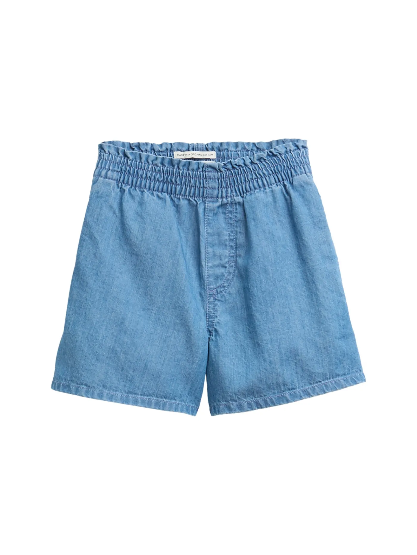 Jeans Shorts mit elastischem Bund