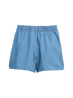 Jeans Shorts mit elastischem Bund