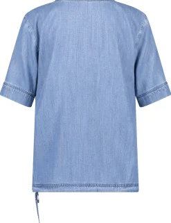 Jeans-Bluse