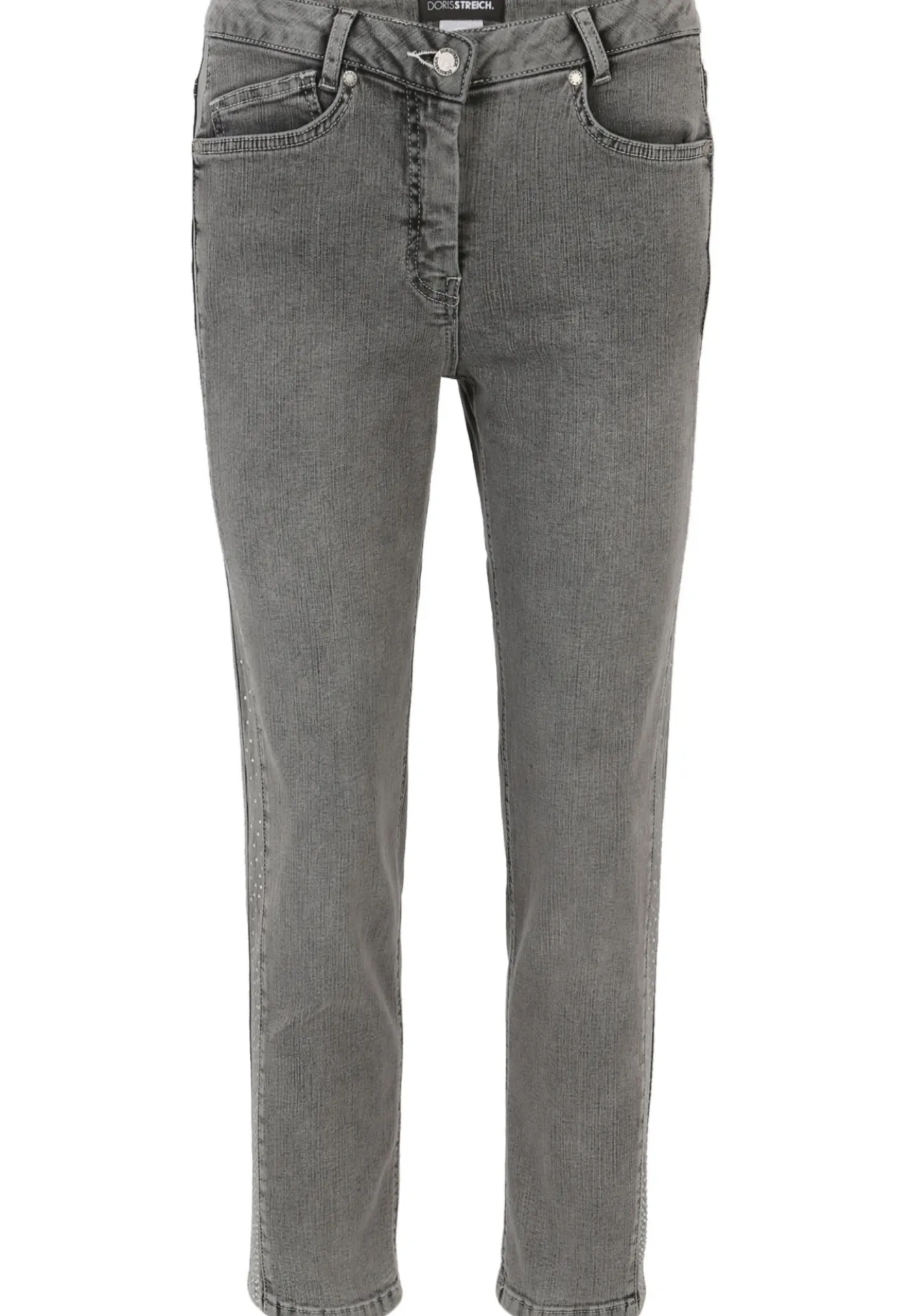 Jeans Hose mit Strass-Steinchen