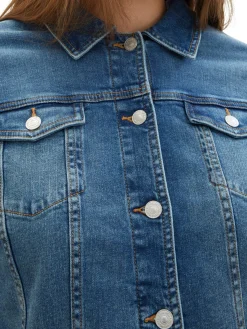 Jeansjacke mit Bio-Baumwolle