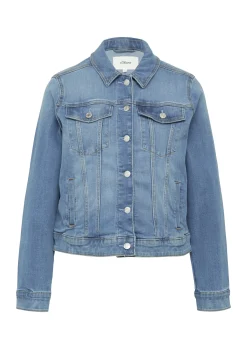 Jeansjacke mit Eingrifftaschen