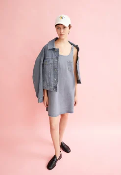 Jeanskleid aus Bio-Baumwoll Mix NAAVA