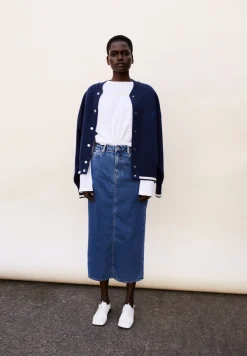 Jeansrock aus recycelter Baumwolle KAALYKE