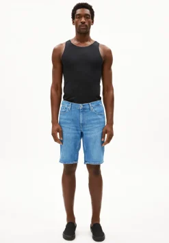 Jeans Shorts aus Bio-Baumwoll-Hanf Mix