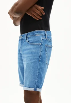 Jeans Shorts aus Bio-Baumwoll-Hanf Mix