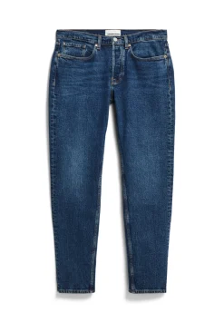 Jeans Straight Leg Mid Waist Bio-Baumwoll Mix Comfort-Stretch DYLAANO