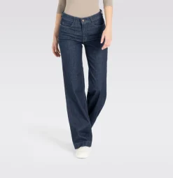 Jeans Wide Authentic Stretch Denim