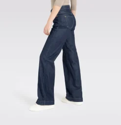 Jeans Wide Authentic Stretch Denim