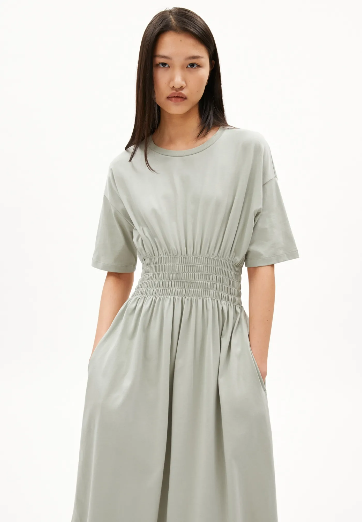Jerseykleid aus Bio-Baumwolle KIWANAA