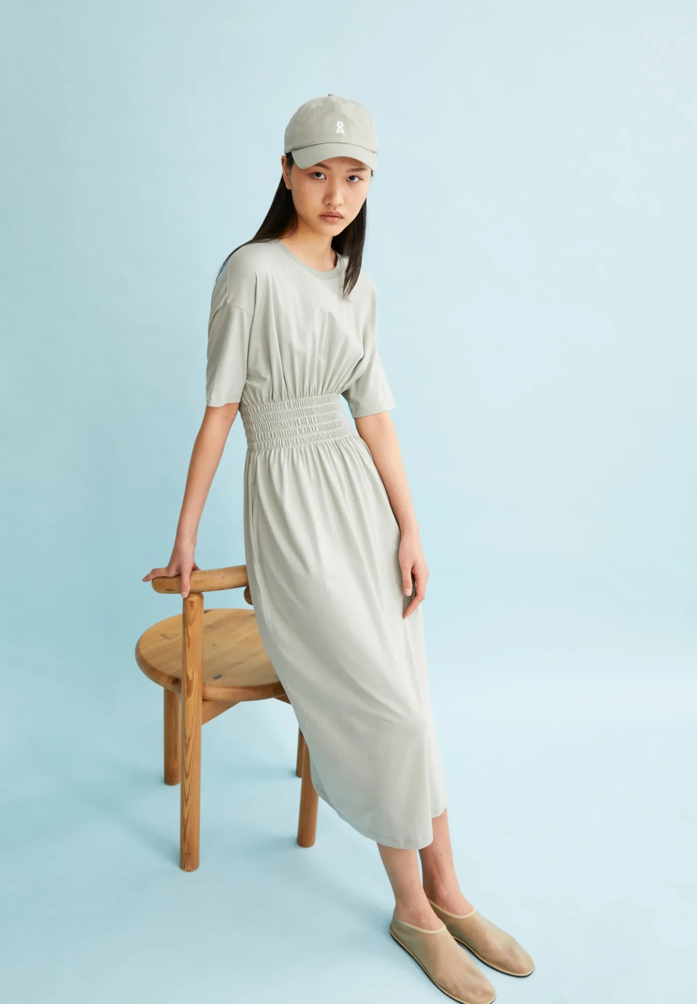 Jerseykleid aus Bio-Baumwolle KIWANAA