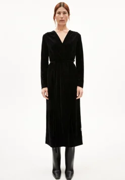 Jerseykleid Regular Fit aus Samt VERLAAR