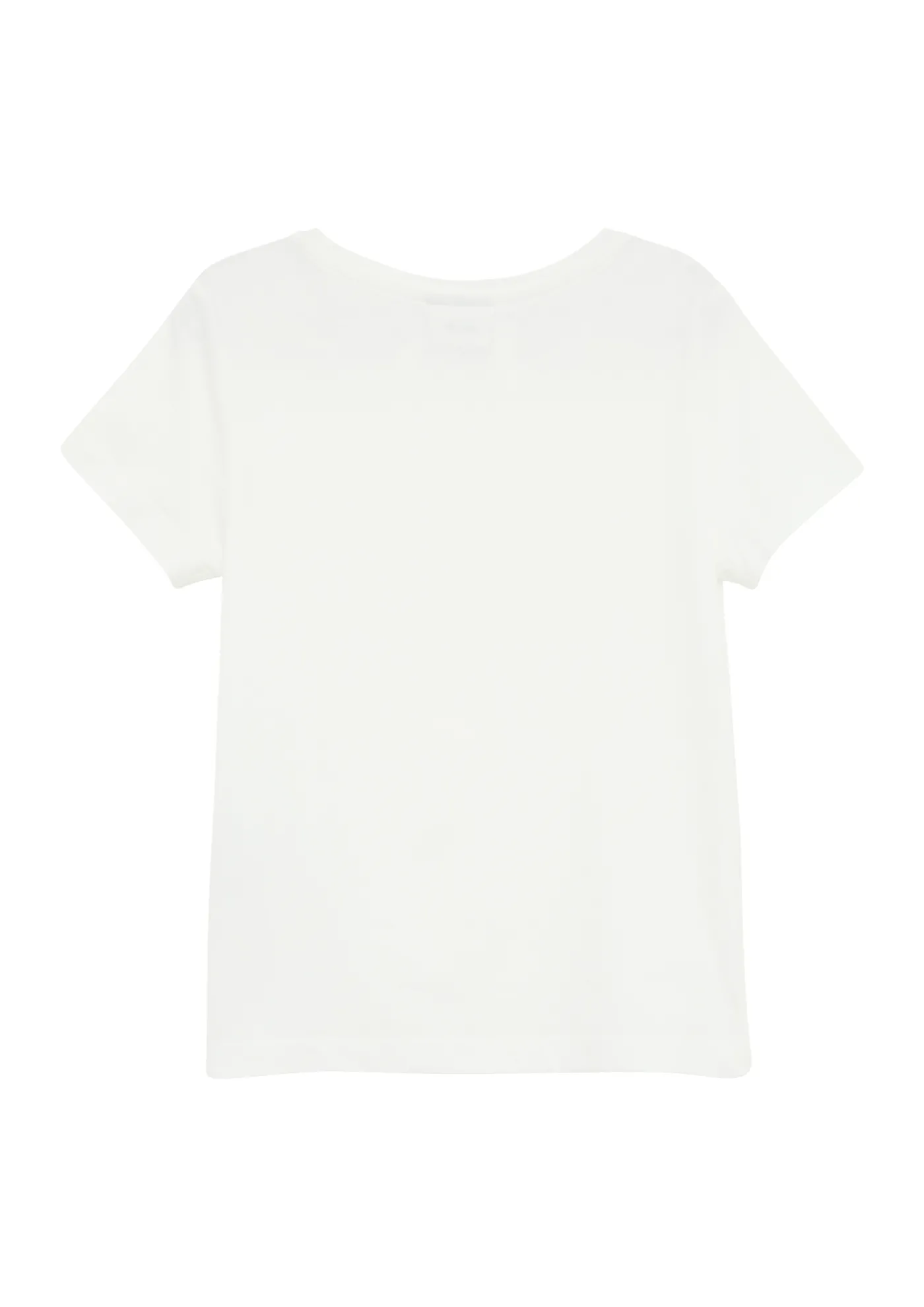 Jersey-T-Shirt mit dezentem Logoprint