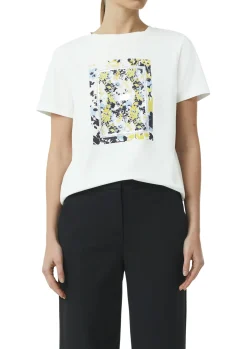 Jersey-T-Shirt mit Artwork