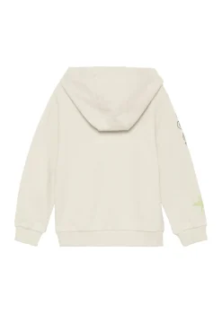 Kapuzen-Sweatshirt aus Baumwollmix mit Front- und Ärmelprint