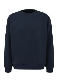 Klassisches Sweatshirt mit Logo-Stickerei