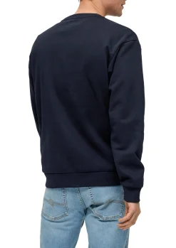 Klassisches Sweatshirt mit Logo-Stickerei