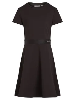 Kleid aus Viskose-Mix