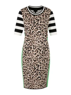 Kleid in Mustermix