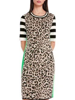 Kleid in Mustermix