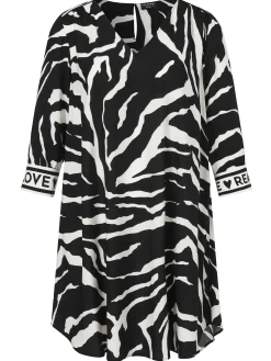 Kleid mit V-Ausschnitt