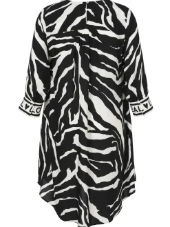 Kleid mit V-Ausschnitt