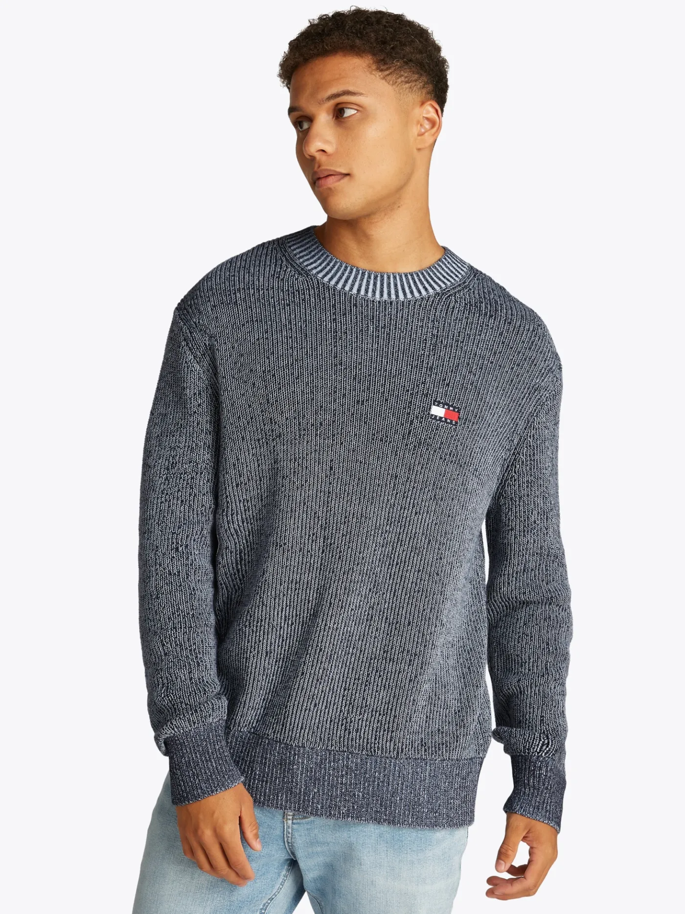 Kontrast Strickpullover