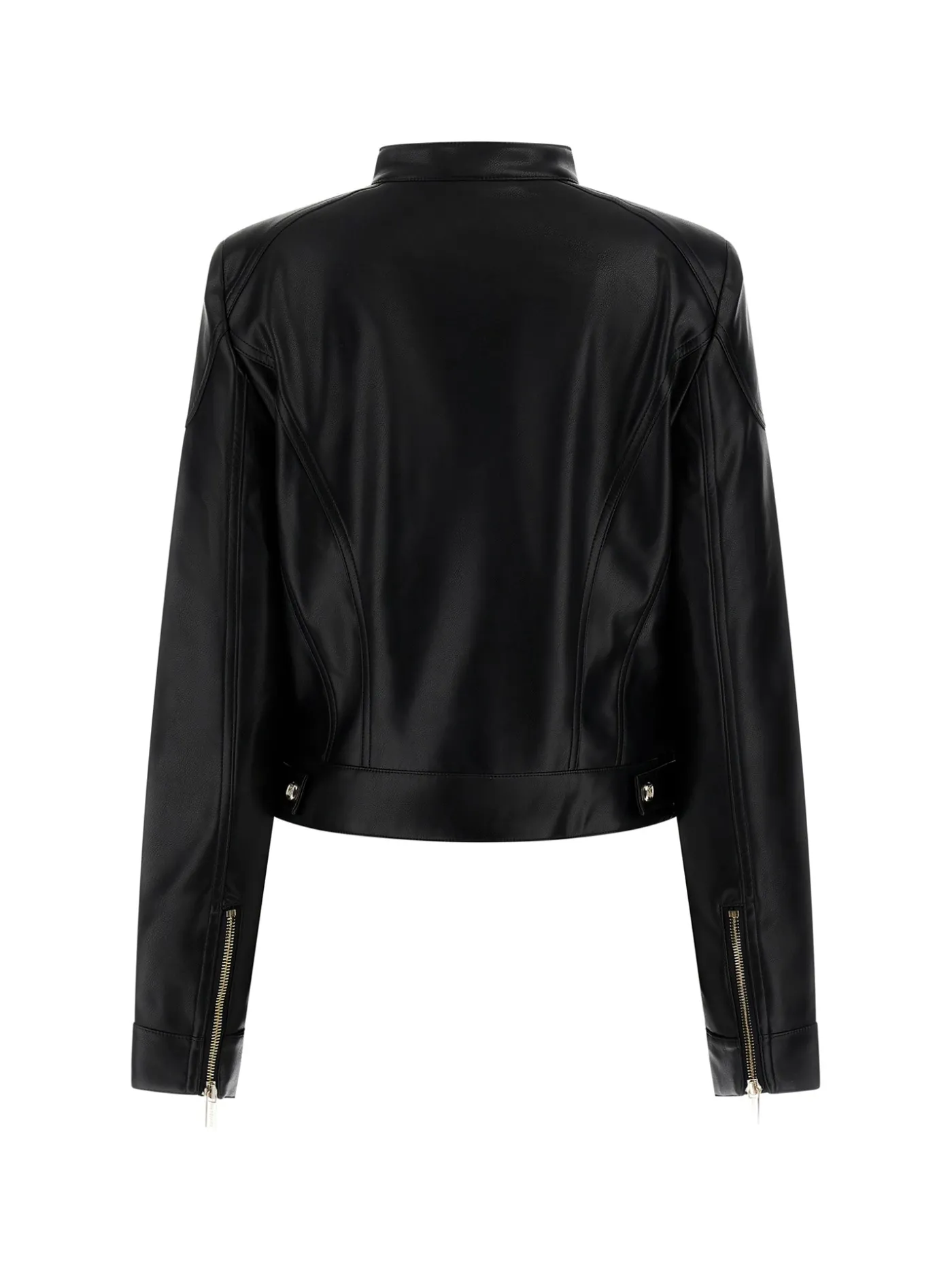 Kunstleder-Bikerjacke