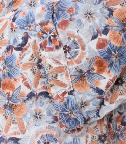 Kurzarmhemd Floraler Print