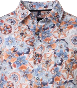 Kurzarmhemd Floraler Print