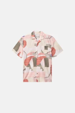 Kurzarmhemd mit Allover-Print