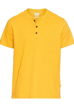 Kurzarm Henley aus Organic Cotton