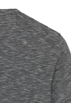 Kurzarm Henley aus reiner Baumwolle