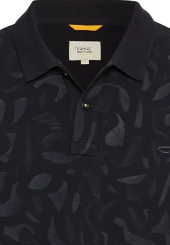 Kurzarm Poloshirt aus reiner Baumwolle