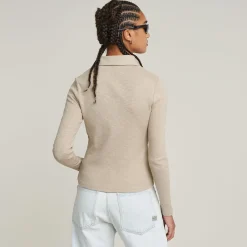 Langarm Poloshirt Slim