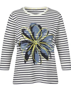 Langarmshirt mit Rundhals