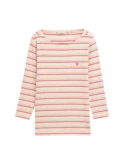 Langarmshirt mit Streifenmuster