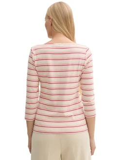 Langarmshirt mit Streifenmuster