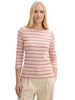 Langarmshirt mit Streifenmuster