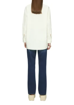Lange Hemdbluse
