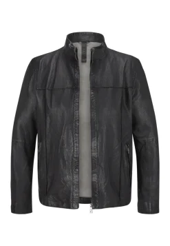 Lederjacke