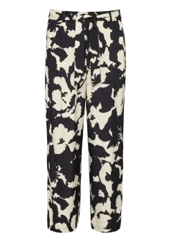 Leichte Hose im Relaxed Fit mit weitem Bein