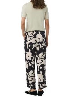 Leichte Hose im Relaxed Fit mit weitem Bein